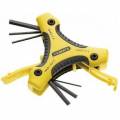 Набор ключей шестигранных STANLEY "Triangle" с ручкой, 9шт, метр