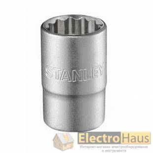 Головка торцевая 1/2" с двенадцатигранным профилем 9мм STANLEY 1-86-541