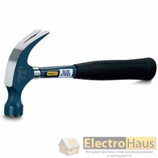 Молоток с загнутым гвоздодером Stanley Bluestrike Curve Claw 450