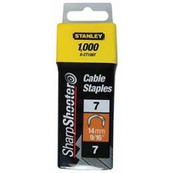 Скобы для степлера  "CABLE",тип "7", 10мм, 1-CT106T