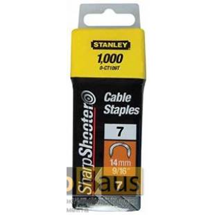 Скобы для степлера  "CABLE",тип "7", 10мм, 1-CT106T