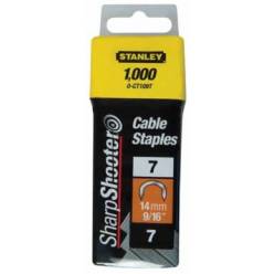 Скобы для степлера  "CABLE",тип "7", 11мм, 1-CT107T