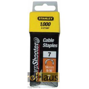 Скобы для степлера  "CABLE",тип "7", 11мм, 1-CT107T