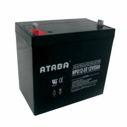 Аккумулятор ATABA AGM 12V 55Ah