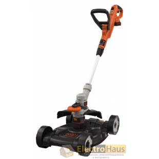 Газонокосилка Black&Decker STC1820CM cистема «3 в 1»