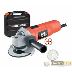 Углошлифовальная машина Black&Decker KG725DD