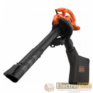 Садовый пылесос электрический BLACK+DECKER BEBLV260