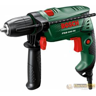 Дрель ударная Bosch PSB 500 RE