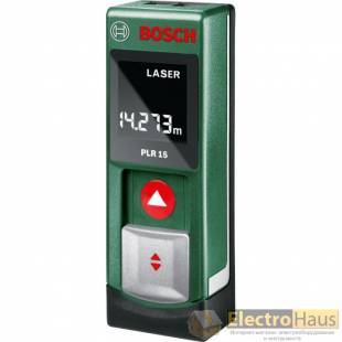 Лазерный дальномер Bosch PLR 15 (tinbox) EEU