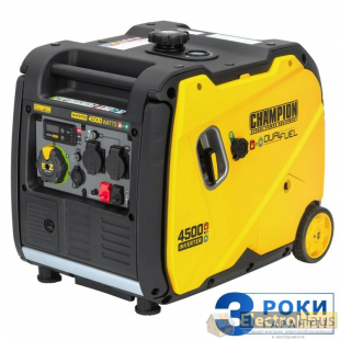 Гібридний інверторний генератор CHAMPION C4500iESG GEN2 (500988-UA)