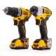 Набор из двух инструментов DeWALT DCK2110L2T (DCD701+DCF801)