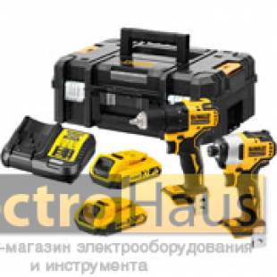 Набор из двух инструментов бесщеточных DeWALT DCK2061D2T