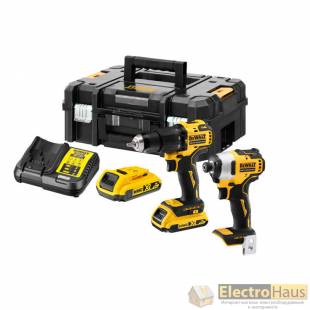 Набор из двух инструментов бесщеточных DeWALT DCK2062D2T