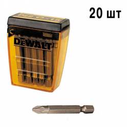 Бита DeWALT Pz2, L=50мм, 20 шт. DT7912.