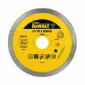 Круг алмазный d=110 мм, h сегмента 8 мм, для плиткореза DWC410, DeWALT DT3715