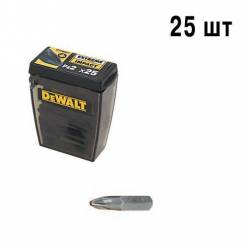 Бита торсионная DeWALT "Extra Grip" Pz2, L=25мм, 25шт