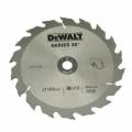 Диск пильний DeWALT, 190х30мм, 18 зубов, угол заточки +20 градусов, геометрия зуба WZ/ATB, быстрая резка.
