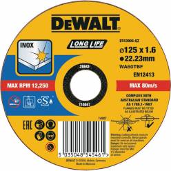 Круг отрезной по металлу DeWALT DT43906