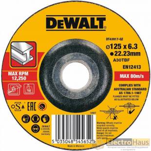 Круг зачистной по металлу DeWALT DT43917