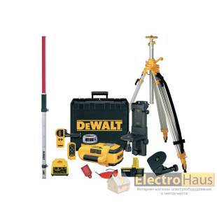 Ротационный лазерный уровень с аксессуарами DeWALT DW079PKH