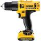 Аккумуляторный шуруповерт DeWALT DCD716D2