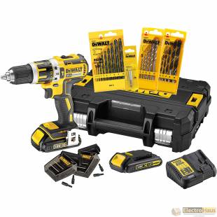 Дрель-шуруповёрт аккумуляторная бесщеточная ударная DeWALT DCK795S2T