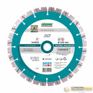 Алмазный диск DISTAR 1A1RSS-C3 TECHNIC ADVANCED
