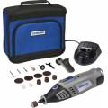 Многофункциональный аккумуляторный Dremel 8100, 1 приставка и 15 насадок
