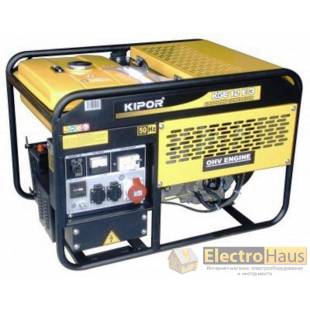 Бензиновый генератор KIPOR KGE12E3 (Кипор)