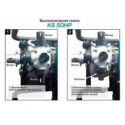 Мотопомпа для чистой воды Konner&Sohnen KS 50HP