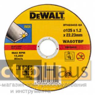 Круг отрезной DeWALT DT42340Z