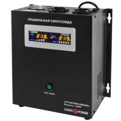 ИБП с правильной синусоидой LogicPower LPY- W - PSW-2000VA+ (1400Вт) 10A/20A 24В 