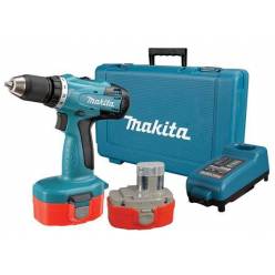 Аккумуляторная дрель-шуруповерт - Makita 6391DWAE