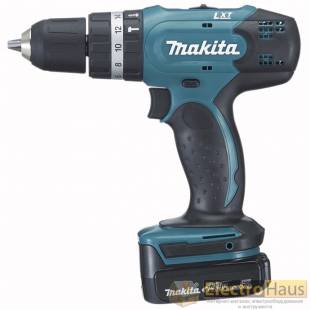 Аккумуляторная ударная дрель-шуруповерт - Makita BHP343SHE