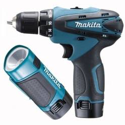 Аккумуляторный шуруповерт MAKITA DF330DWLE