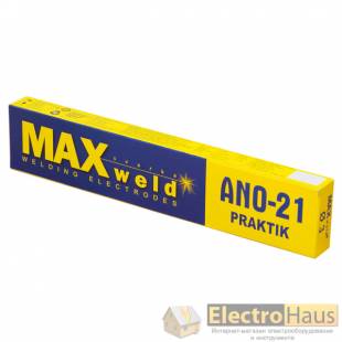 Сварочные электроды MAXweld АНО-21 Praktik 4 мм 5 кг