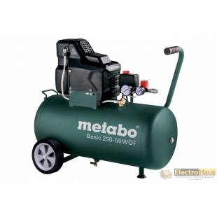 Компрессор Metabo Basic 250-50 WOF (безмасляный)