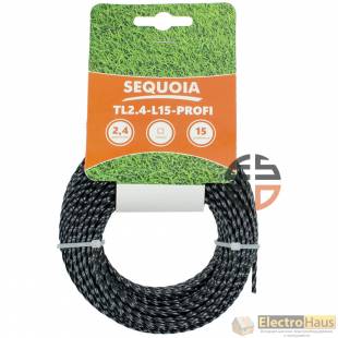 Косильная леска SEQUOIA TL2.4-L15-Profi