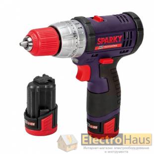 Аккумуляторный шуруповерт-дрель Sparky BUR2 12Li-C HD