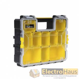 Органайзер STANLEY  FATMAX SHALLOW PRO METAL LATCH, влагозащищенный, 446x116x357 мм 