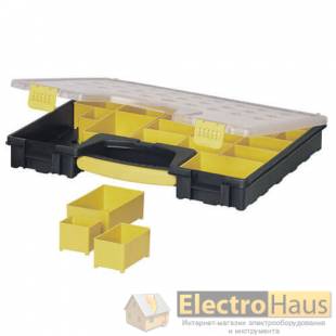 Органайзер профессиональный STANLEY, с 25 съемными отделениями, 423x52x334 мм