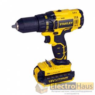 Аккумуляторная дрель-шуруповерт STANLEY SCD20C2K